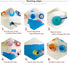 ldazao Landscape Paint by Numbers Kit for Adults Beginner Moon Forest Adult Paint by Number Kits On Canvas Adults' Paint-by-Number Kits DIY Oil Pa...