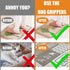 Rug Grippers with Super Stickiness- Anti Curling Carpet Tape Non-Slip Area Keeps Your Rug in Place and Makes Corners Flat for Corners and Edges Re...