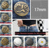 40 Sets Button Pins for Loose Jeans,17 mm and 21mm No Sew and No Tools Instant Replacement Snap Tack Pant Button,Reusable and Adjustable Metal Pan...