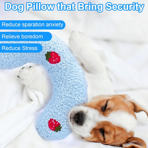 Mity rain Dog Pillow, Anxiety Relief Pillow for Dog, Ultra Soft High Density Calming Pillow for Joint Relief Sleeping Improve, Pet Calming Toy...