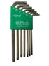 EKLIND 11907 Bright TORX star L-Key - 7pc set T10-T40 Long series...