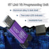 ST-Link V2 Emulator Downloader Programmer STM8STM32 Programming Unit 3.3V 5V Two-Color Indicator with Dupont Cable...
