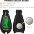 3 Button Key Fob Compatible for Dodge Challenger, Charger, Grand Caravan, Chrysler 300, RAM 1500 2500 3500 Keyless Entry Remote Replacement for M3...