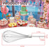 KHMPW Hand Mixer Whisk Attachments Replace Kitchen Mixer Accessories KHM3, KHM5, KHM7, KHM9, KHM926, KHM7210 Stainless Steel Egg Whisk Replacement...