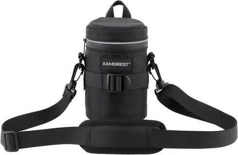 Camera Lens Case Extra Large Thick lens bag Compatible with Nikon AF-S 24-120MM/24-70MM F2.8G/85MM F1.4G Below 4.13" x 7.28"(D x L)...