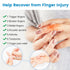 2PCS Finger Splints, Finger Brace for Trigger Finger - Broken Finger - Arthritis - Straightening - Pain Relief, Finger Protectors Support for Inde...