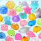 LUDILO Mochi Animal Squishies Toys 2nd Generation Glitter Mochi Squishy 20pcs Kawaii Mini Squishies Squeeze Toys for Kids Stocking Stuffers Class ...