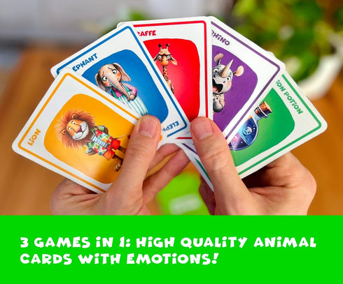 Fun Animal Card Game for Kids Ages 4+, 2-6 Players, Boosts Emotional Learning Skills!...