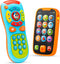 JOYIN My Learning Remote and Phone Bundle with Music, Fun Smartphone Toys for Baby, Infants, Kids, Boys or Girls, Holiday Stocking Stuffers, Birth...