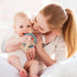 Silicone Teethers for Babies 0-6 6-12 Months Baby Teething Toys Teething Ring for Infant Boys Girls...