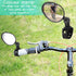 Hestya Bike Mirror 360 Degree Adjustable Safe Rotatable Handlebar Mirror Bicycle Mirror Cycling Rear View Mirror Shockproof Acrylic Convex Mirror ...