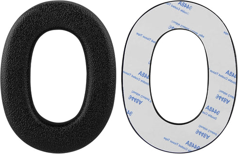 Geekria QuickFit Replacement Ear Pads for 3M WorkTunes Connect Peltor Sport Bull's Eye Ultimate Tactical 300 500 3M Pro-Grade Hi-Viz Hearing Prote...