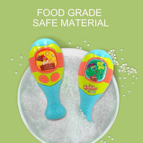 La Granja De Zenon newborn toys Bartolito maracas for kids with Electric,Egg Shakers maracas and Baby Rattles 0-6 months,Musical Instrument for Pa...