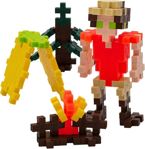 PLUS PLUS - Camper - Construction Building Stem/Steam Toy, Interlocking Mini Puzzle Blocks for Kids, 70 piece Mini Maker Tube...