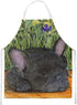 Caroline's Treasures SS8674APRON French Bulldog Apron Cooking Kitchen Server Baking Crafts Gardening for Adult Women Men, Unisex, Large, Multicolo...