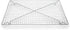 Fox Run Rectangular Cooling Rack, Iron/Chrome, 18-Inch x 12.5-Inch, Metallic...