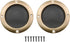 2inch Speaker Cover DGZZI 2PCS Golden Metal Mesh Grille Woofer Decorative Circle Protections with Screws, Tweeter Speaker Grill Guard Protector, C...