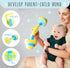 Skywin Baby Workout Toys Fit Training - Baby Shower Set of 4 Soft, Durable and Safe Plush Baby Rattle Toys for Ages 0+...