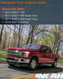 ABS Steering Wheel Cover Trim for 2015-2020 Ford F-150, 2017-2022 F-250 Super Duty, 2017-2022 F-350 Super Duty, 2018-2021 Ford Expedition, ABS Blu...