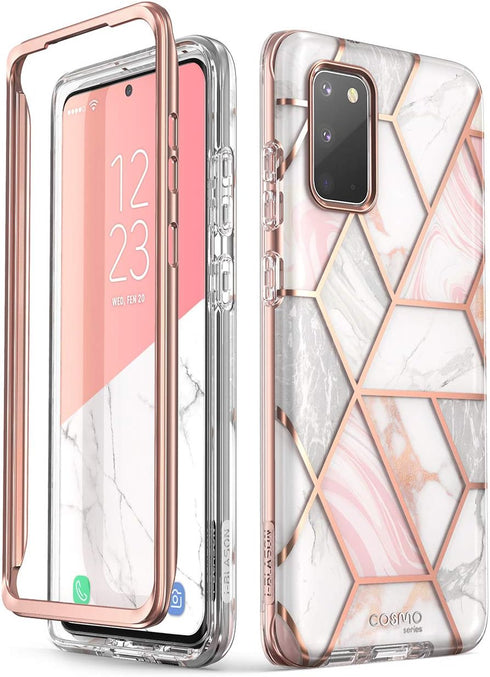 i-Blason Cosmo Series Case for Samsung Galaxy S20 5G (2020 Release), Slim Stylish Protective Bumper Case Without Built-in Screen Protector, Marble...