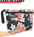 Storage Bag with Combination Lock, Water Resistant Carbon Lining Portable Bag File Organizer Enduring Travel Bag Durable and Stylish Great Gift fo...