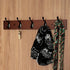 Wall Mount Coat Rack Coat Hooks, Wall hat Hanger,Walnut,2 Pack...