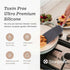 StarPack Premium Flexible Silicone Turner Spatula - High Heat Resistant to 600°F, Hygienic One Piece Design, Non Stick Rubber Kitchen Utensil for ...
