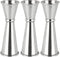 3PCS Double Jigger & Cocktail Jiggers Stainless Steel 1 OZ X 2 OZ Alcohol Measuring Tools...