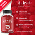 Vitamin D3 & Vitamin B12 | Methyl B12 Gummies for Adults & Kids | Enhanced with Vitamin D 3 & B9 Vitamin Folate | Natural Energy, Mood, Metabolism...
