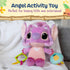 Kids Preferred Disney Baby Lilo and Stitch Angel On The Go Activity Toy with Teether Rings, On The Go Clip, Crinkle Texture, and Mirror...