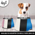 Dogit Elevated Dog Bowl, Stainless Steel Dog Food and Water Bowl for Small Dogs, White, 73745...