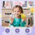 2-PCS Chicken Plush Wind Up Toys for Kids and Toddlers, Wind Up Easter Toys for Easter Egg Fillers, Goody Bag Stuffer - Soft Kawaii Windup Baby Ch...