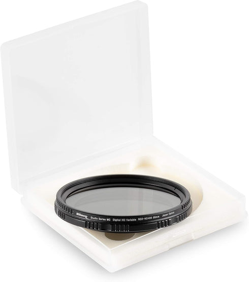 46mm ND Filter Ultimaxx 46mm ND2-ND400 Fader Variable Neutral Density Adjustable Lens Filter Dynamic ND Filter Optical Glass...