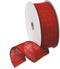 Morex Natural Burlap Wired Ribbon for Decorations, Holidays, Parties, Home and Outdoor Decor, 1.5" x 10 Yd, Rose Red...
