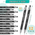 12 Pcs Funny Pens Complaining Inspirational Pen Passive Positive Office Pens Black Ink Novelty Pen Screen Touch Stylus for Colleague Work Gifts Su...
