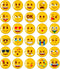 MORCART 30PCS Emoji Magnets for Fridge, Refrigerator Magnets for Locker Whiteboard Decorative School Cabinets Office Cubicle Magnetic Board Kitche...