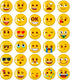 MORCART 30PCS Emoji Magnets for Fridge, Refrigerator Magnets for Locker Whiteboard Decorative School Cabinets Office Cubicle Magnetic Board Kitche...