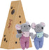 LEVLOVS Mouse in a Matchbox Toy Baby Registry Gift Plush Toy Circus Mouse...