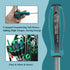 Utoolmart Socket Wrench Screwdriver, 5.5mm Non-Magnetic Tip Hex Nut Driver, Socket Driver Hex Nut Key Wrench Screwdriver, with 75mm Cr-V Steel Rou...