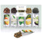 Tea Forte Green Tea Assortment Single Steeps Loose Leaf Premium Tea Gift Set Sampler, 15 Count 3 of Each Assorted Blends, Pre-Portioned Single Ser...