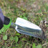 Garden Trowel - Stainless Steel - Ergonomic Grip Hand Tools Set with Soft Rubberized Non-Slip Handle for Transplanting, Weeding, Moving and Smooth...