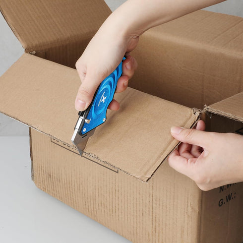 Olympia Tools Turboknife X Utility Knife 33-134, Blue...
