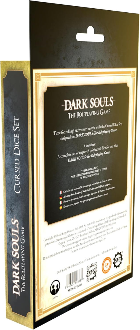 Steamforged Games Dark Souls The Roleplaying Game Cursed Dice Set...