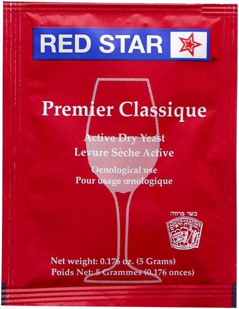 Homebrewers Outpost - 40839-MB Dry Wine Yeast - Montrachet (5 g) (Pack of 10)...