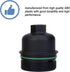 ONER Oil Filter and Oil Filter Housing Cap Assembly, Fit for 2014-2019 Maserati Ghibli V6 3.0L,2014-2019 Maserati Quattroporte V6 3.0L,2017-2019 M...