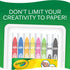 Crayola Face & Body Paint Crayons for Kids and Costumes, Washable Body Paint Markers Pack of 8 Classic Colors...