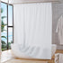 Titanker White Shower Curtain Liner 72 x 84 Extra Long Shower Liner Plastic Washable Shower Curtain Liner PEVA Shower Curtains for Bathroom with M...