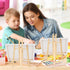 ESRICH 2 Pack 11.8" Wood Easels,Small Tabletop Display Stand,Easel Stand for Painting,Painting Party,Kids Student Tabletop Easels for Painting, Po...