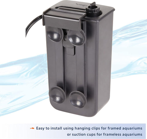 Aqueon QuietFlow Internal Filter with SmartClean Technology, Extra Small...