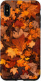 iPhone XS Max Autumn Season Happy Fall Leaves Thanksgiving Cell Phone Case...